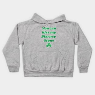 Kiss My Blarney Stone Kids Hoodie